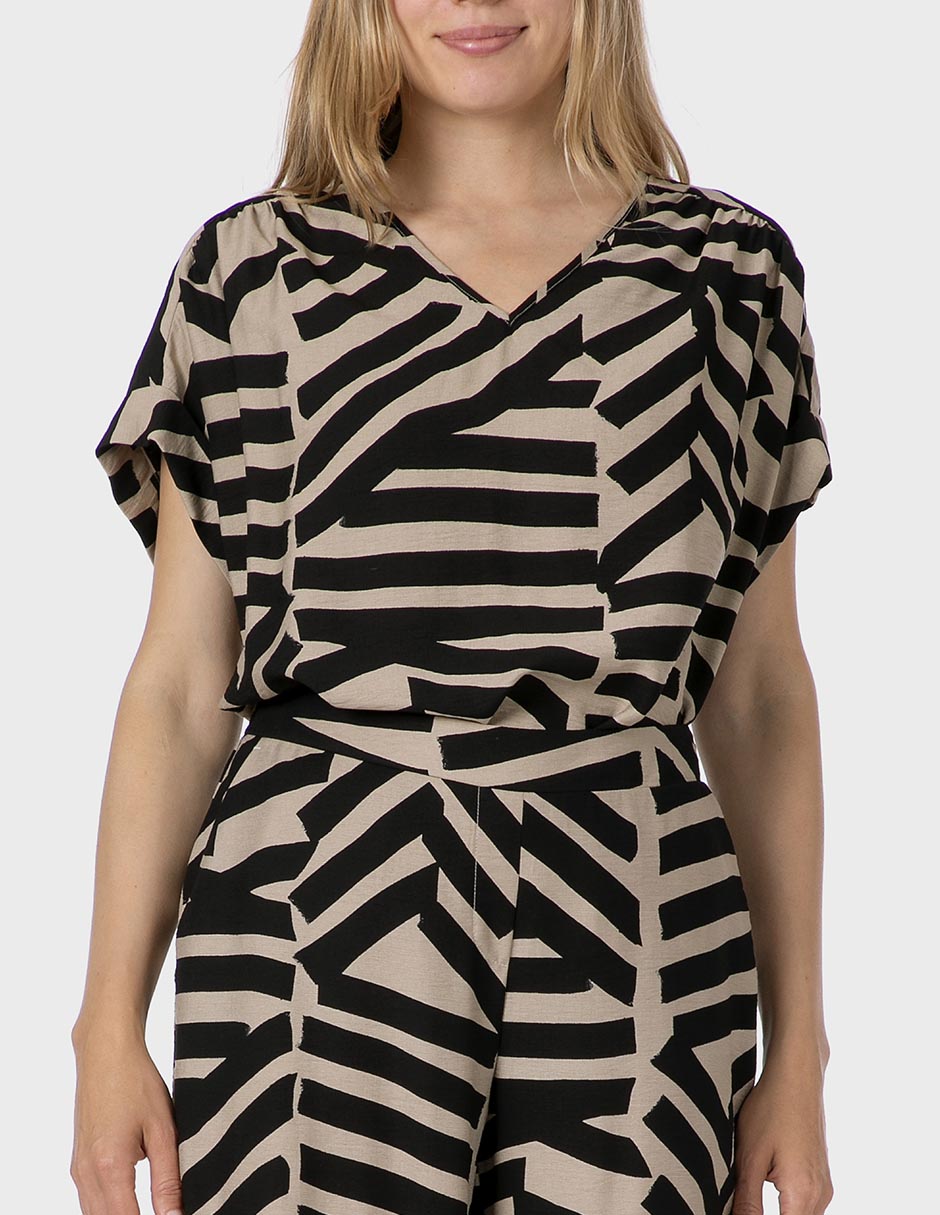 Blusa manga corta para mujer Blusa manga corta para mujer