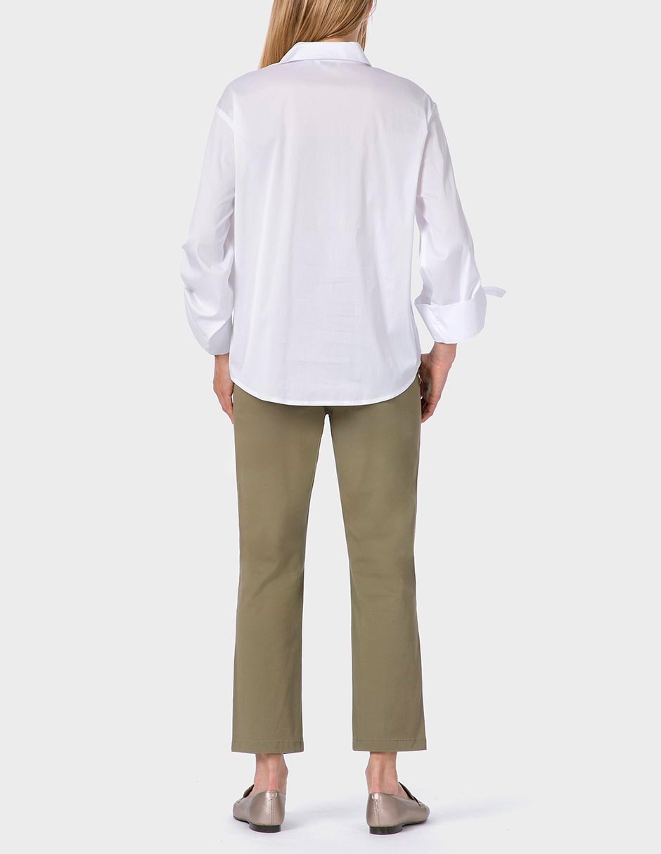 Pantalón capri straight para mujer 4