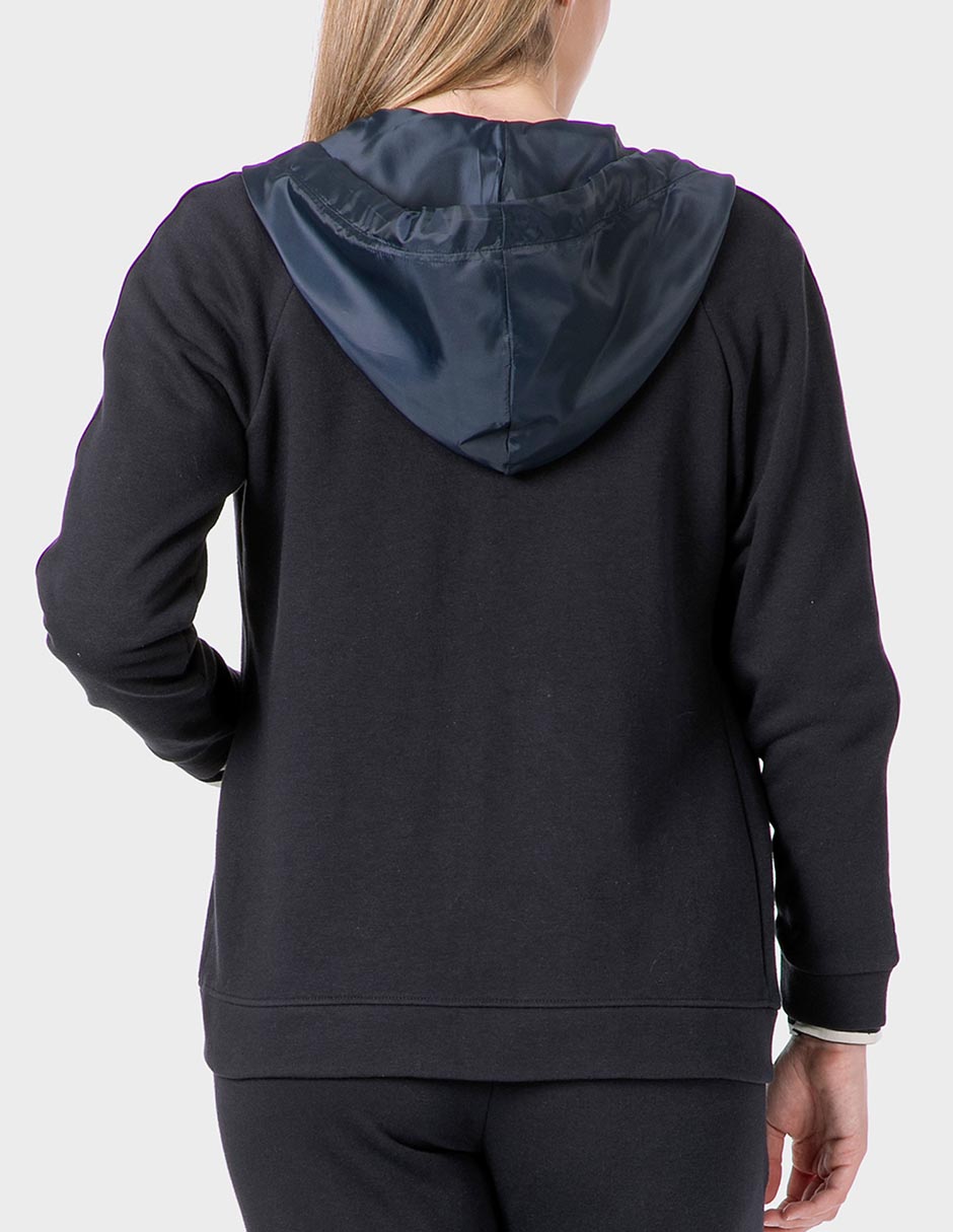 Sudadera con capucha y bolsa para mujer 2