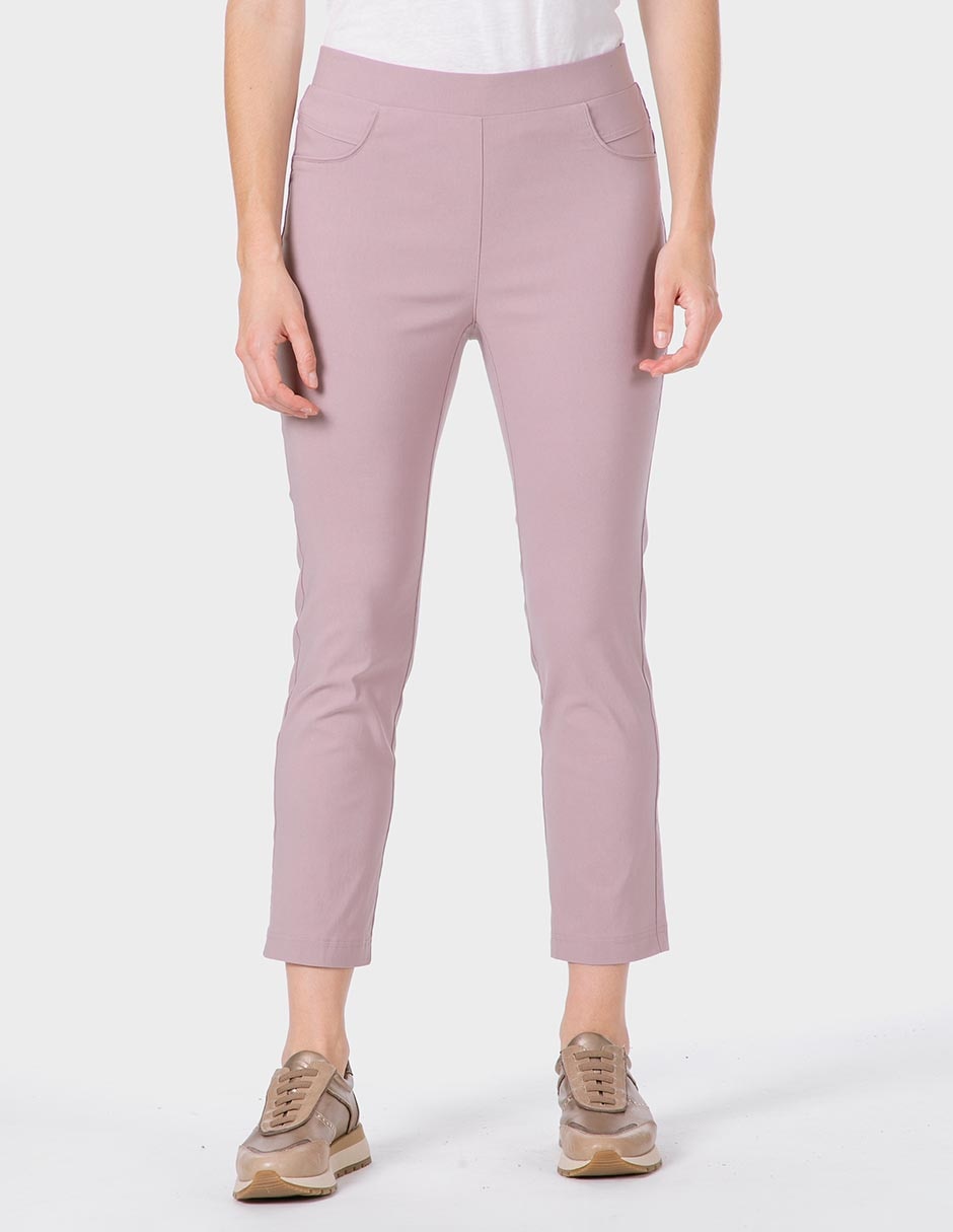 Pantalón capri slim para mujer