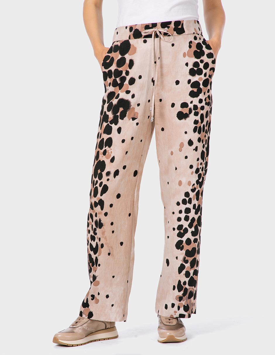 Pantalón relaxed amplio para mujer