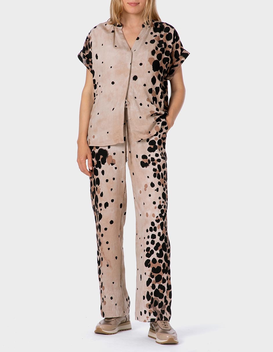 Pantalón relaxed amplio para mujer 3