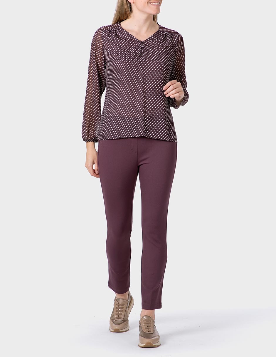 Blusa manga larga para mujer 3