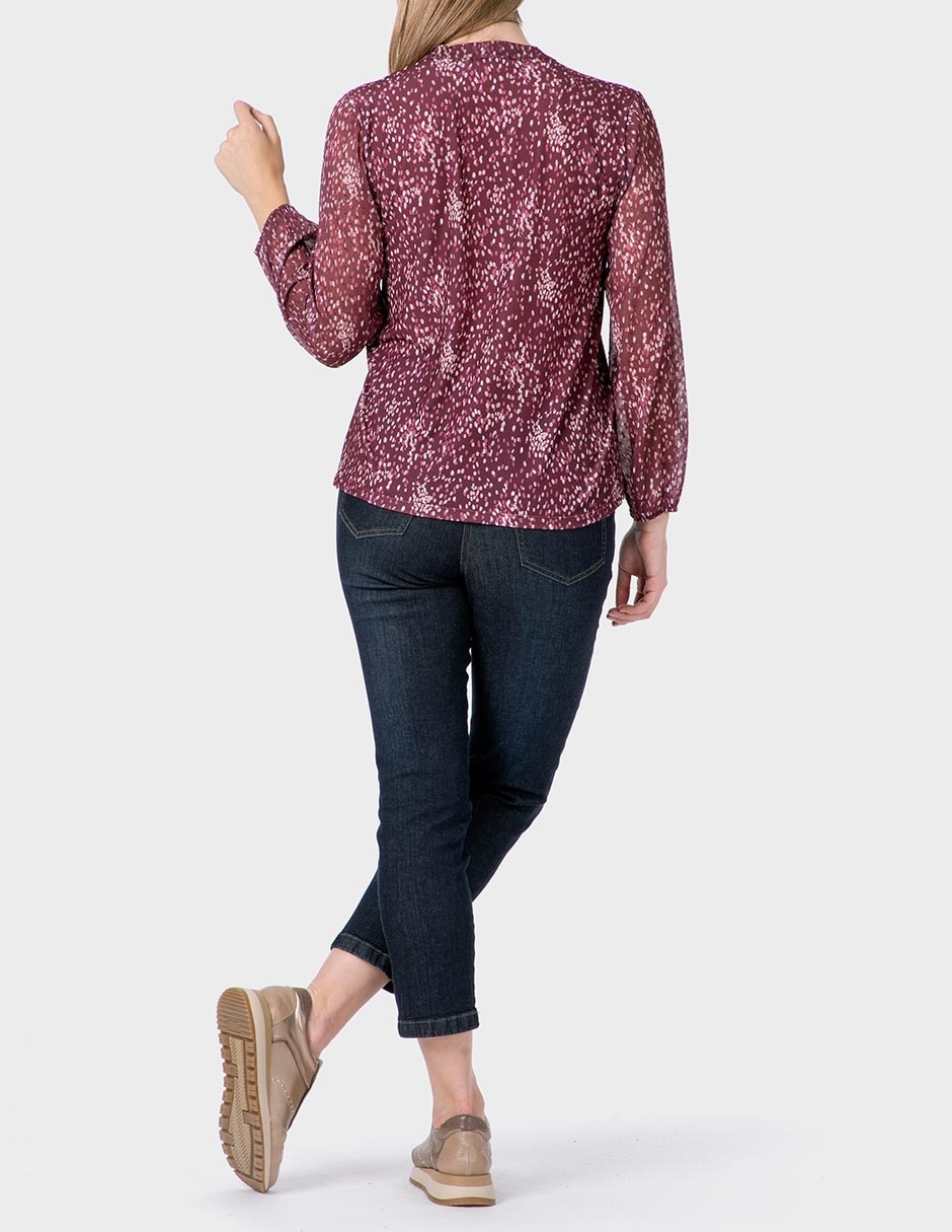 Jeans skinny corte cintura para mujer 4
