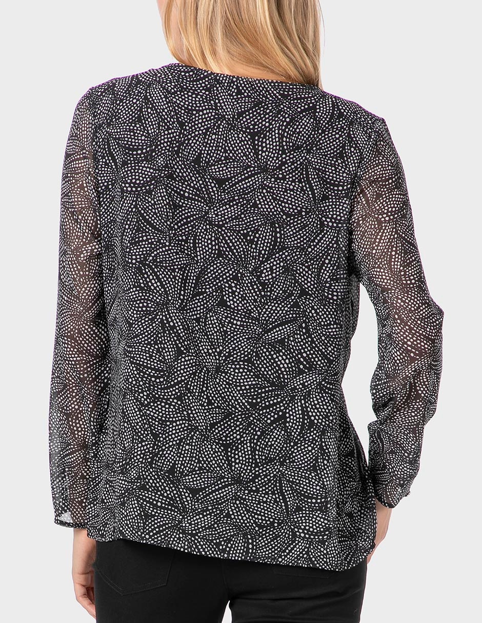 Blusa manga larga para mujer 2