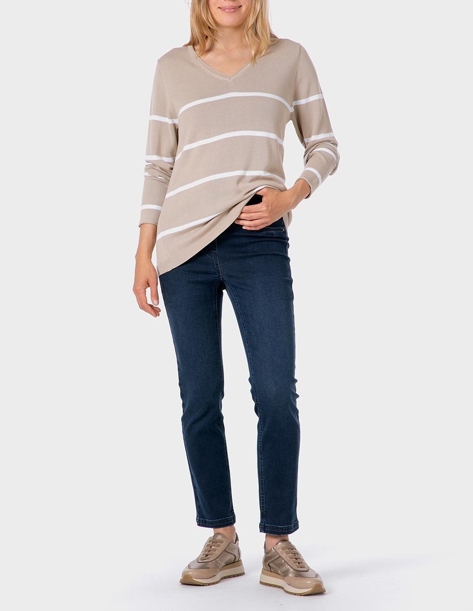 Suéter cuello redondo para mujer 3