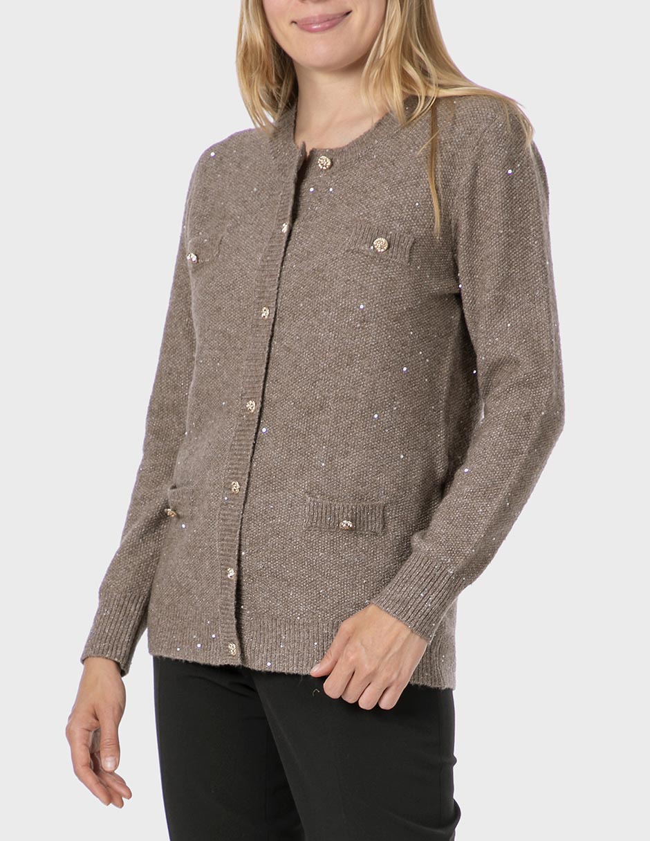 Suéter cuello redondo para mujer Suéter cuello redondo para mujer