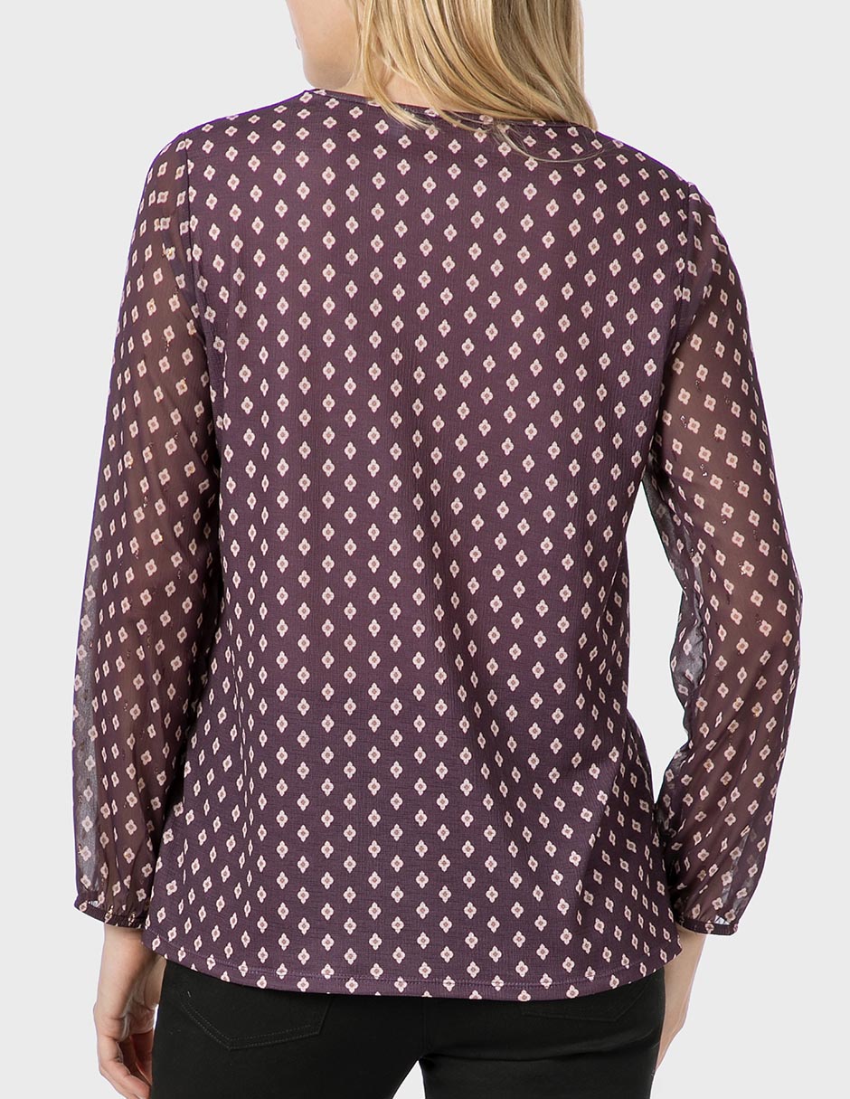 Blusa manga larga para mujer 2