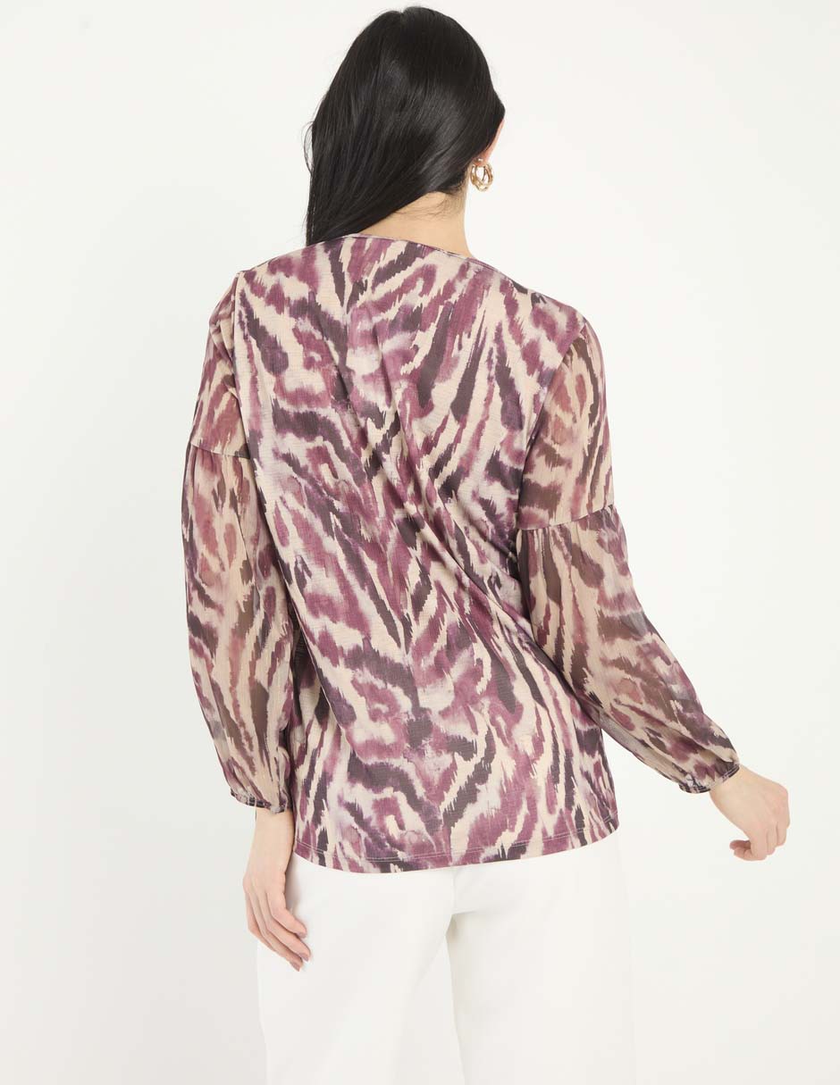 Blusa manga larga para mujer 2