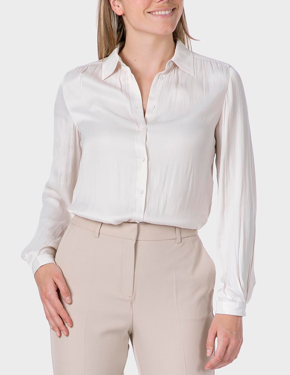 Blusa manga larga para mujer