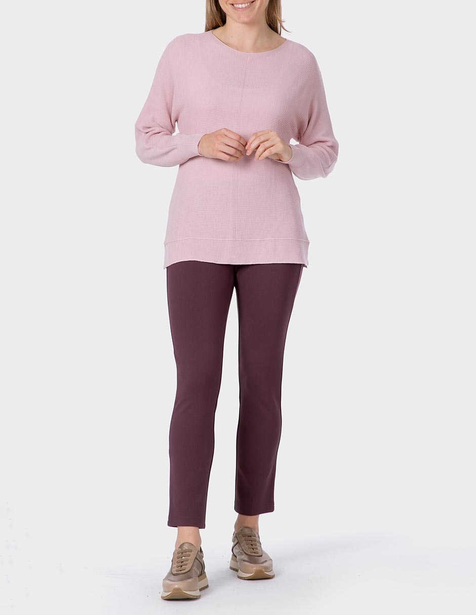 Suéter cuello ojal para mujer 3