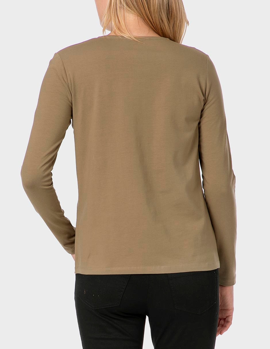 PLAYERA PUNT ROMA 4512, M, KHAKI