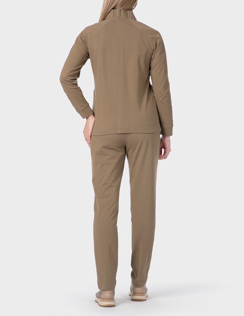 Pants slim con jareta para mujer