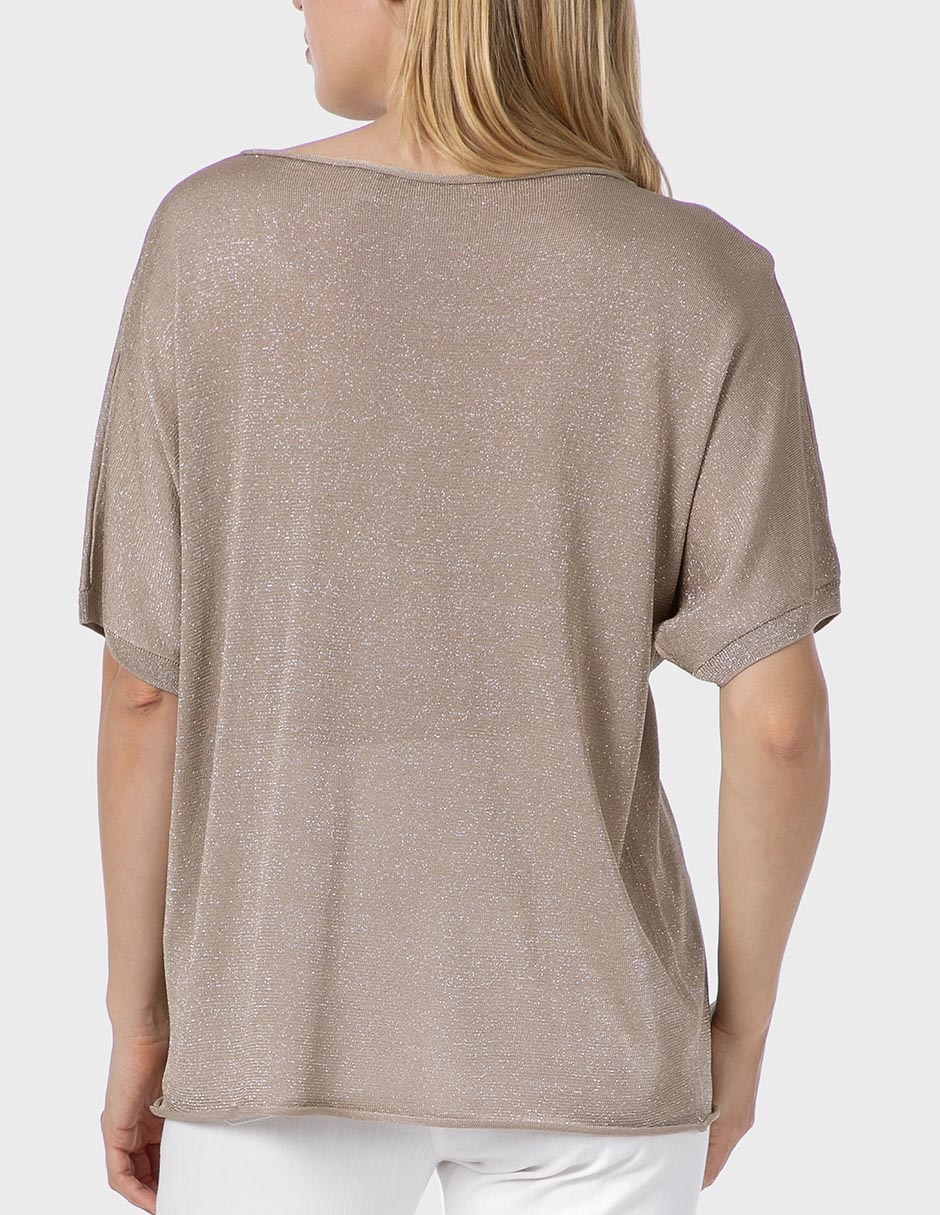 Suéter cuello ojal para mujer 2