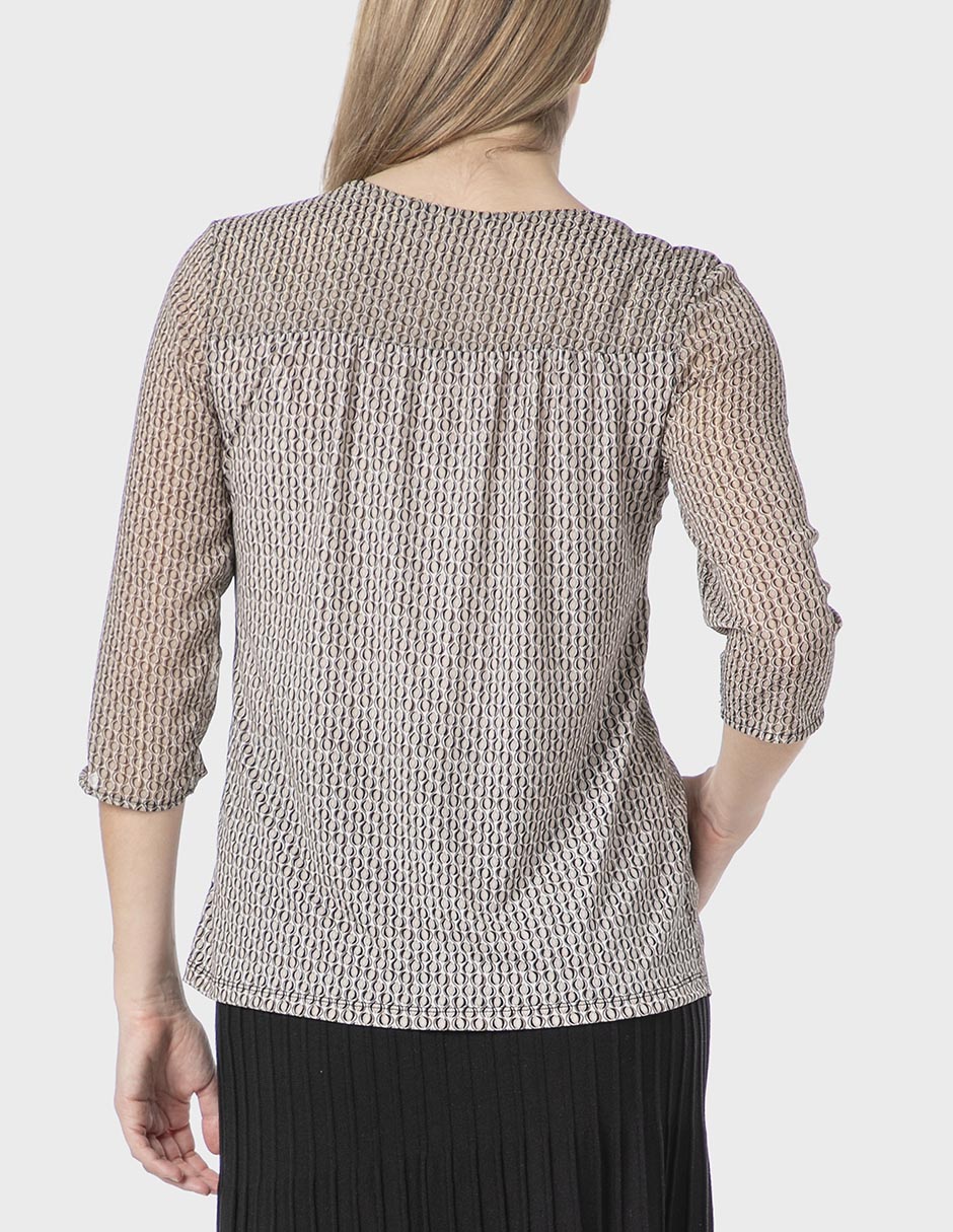 Blusa manga 3/4 para mujer 2