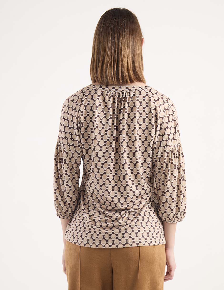 Blusa manga 3/4 para mujer 2