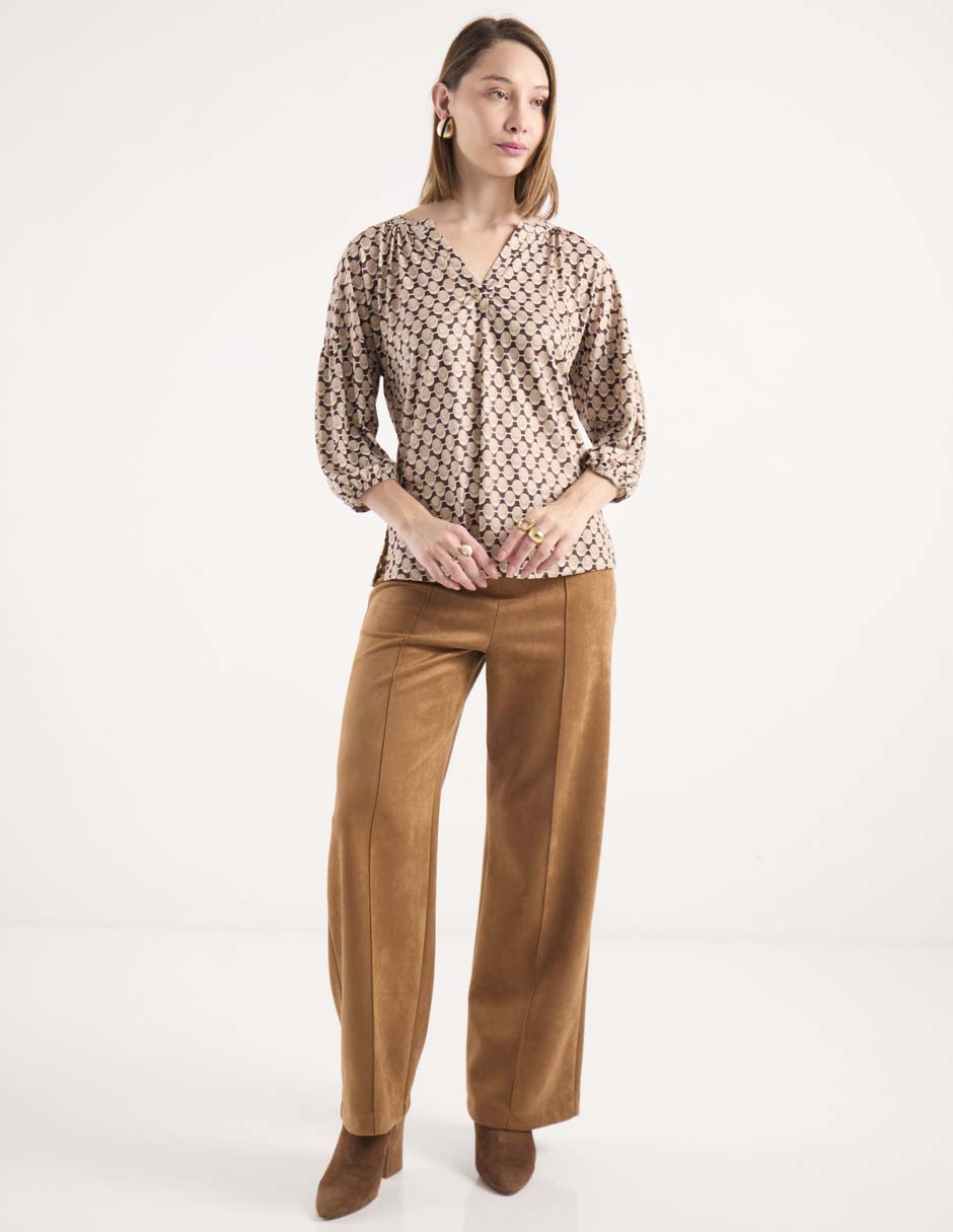 Blusa manga 3/4 para mujer 3