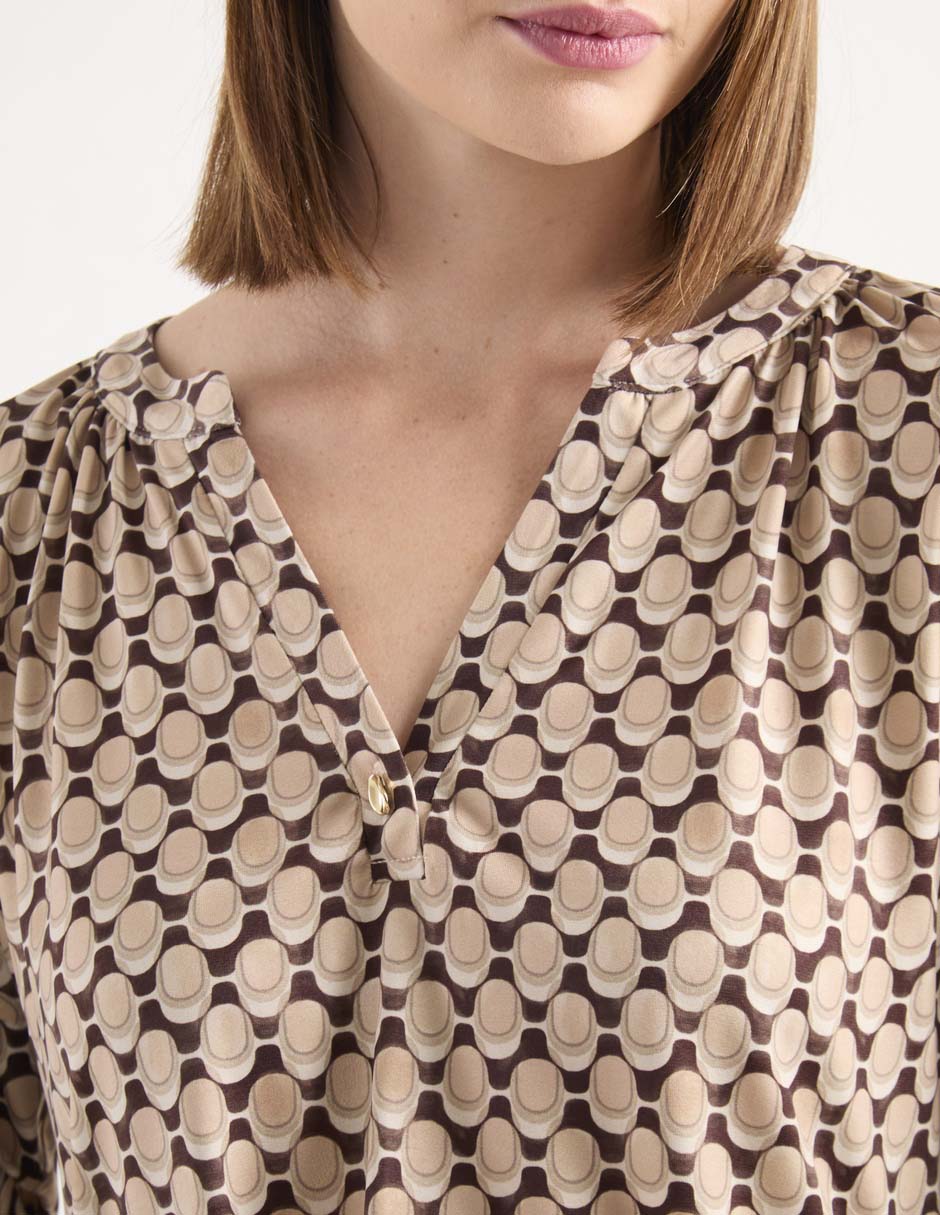 Blusa manga 3/4 para mujer 4