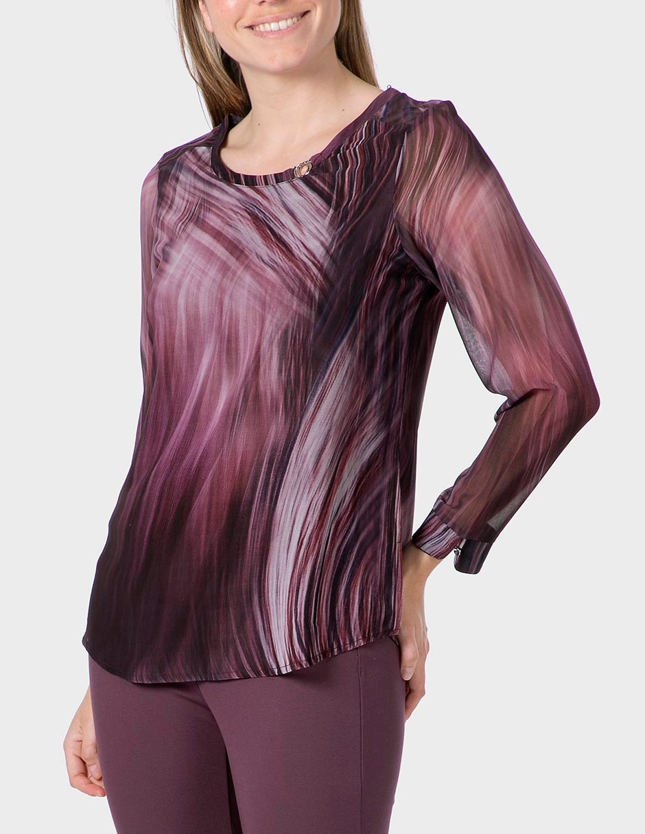 Blusa manga larga para mujer Blusa manga larga para mujer