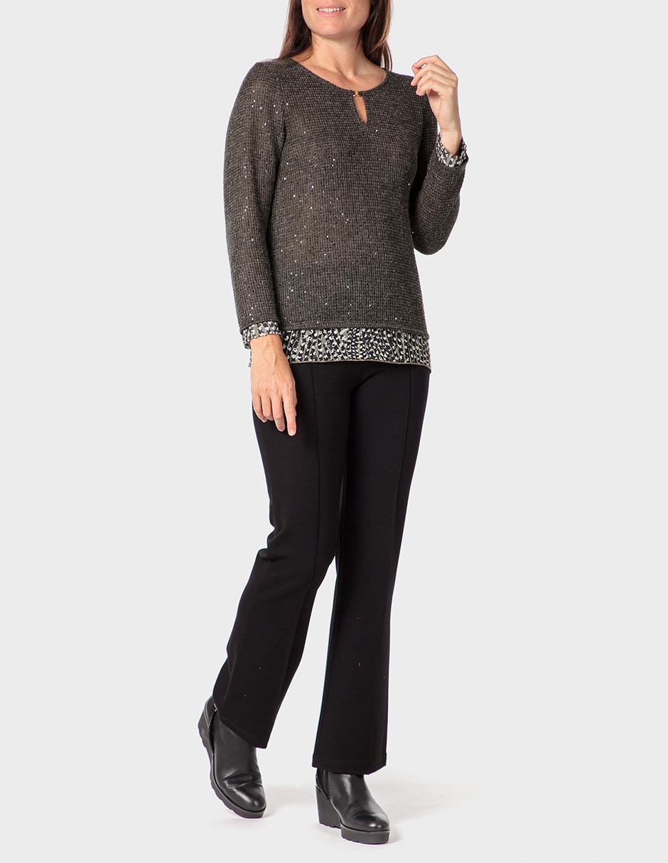 Blusa manga larga para mujer 3