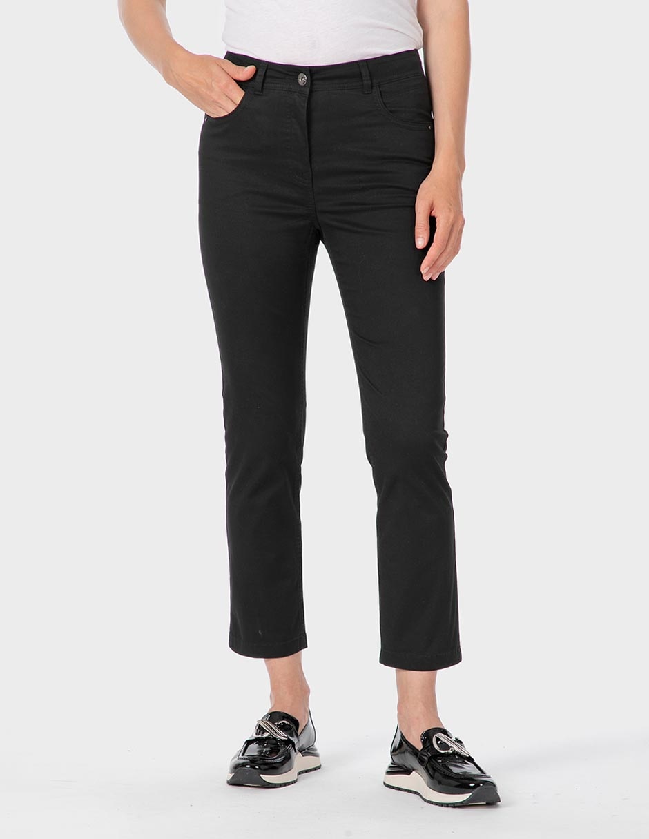 Pantalón capri slim para mujer