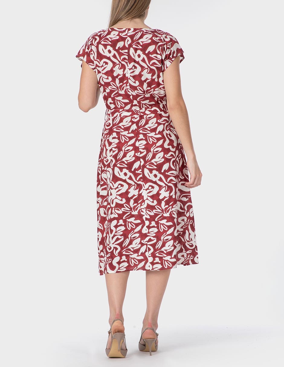 Vestido midi casual para mujer 2