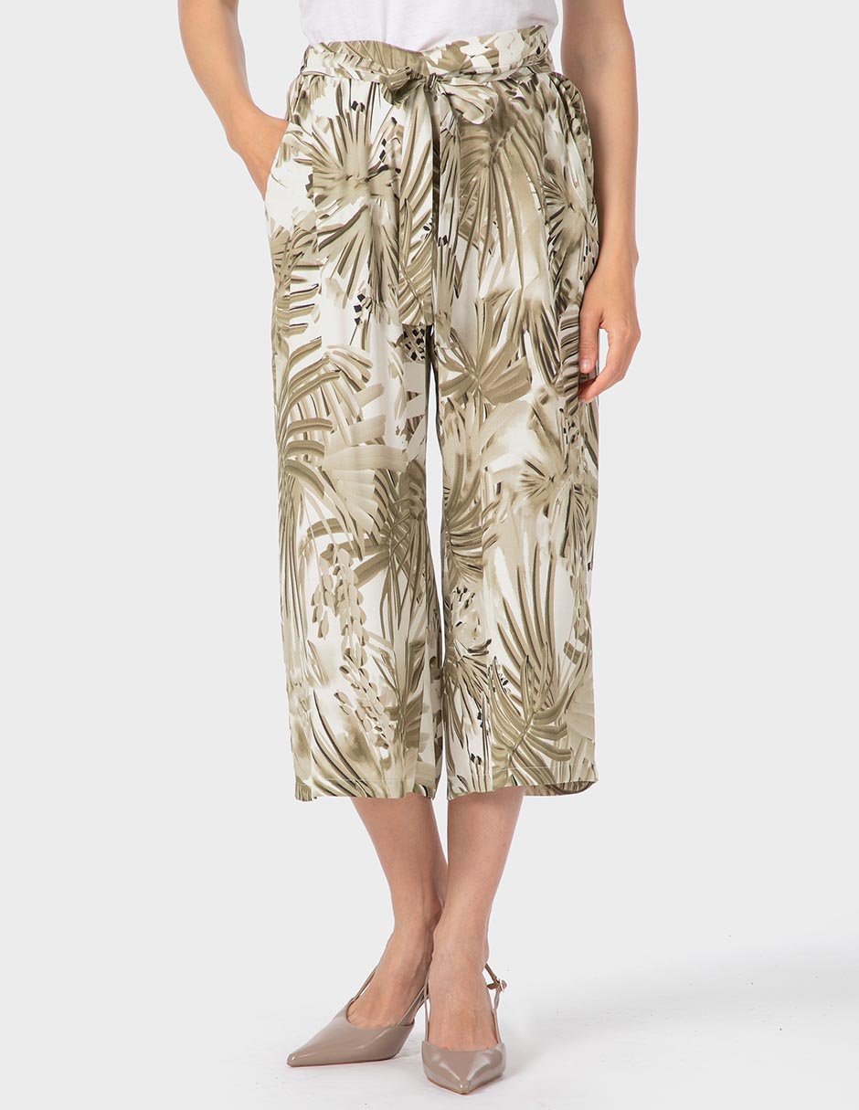 Pantalón relaxed amplio para mujer