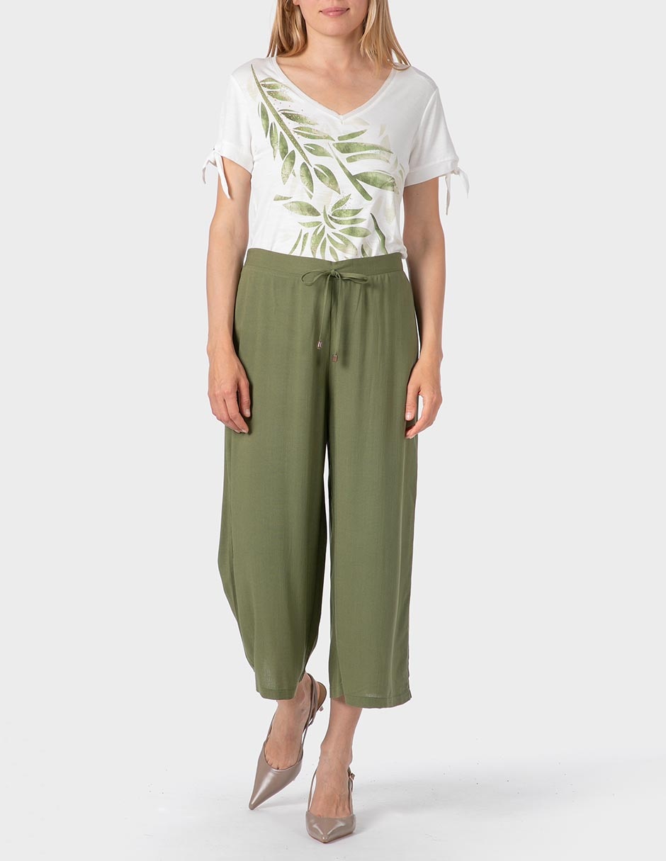 Pantalón relaxed amplio para mujer 3