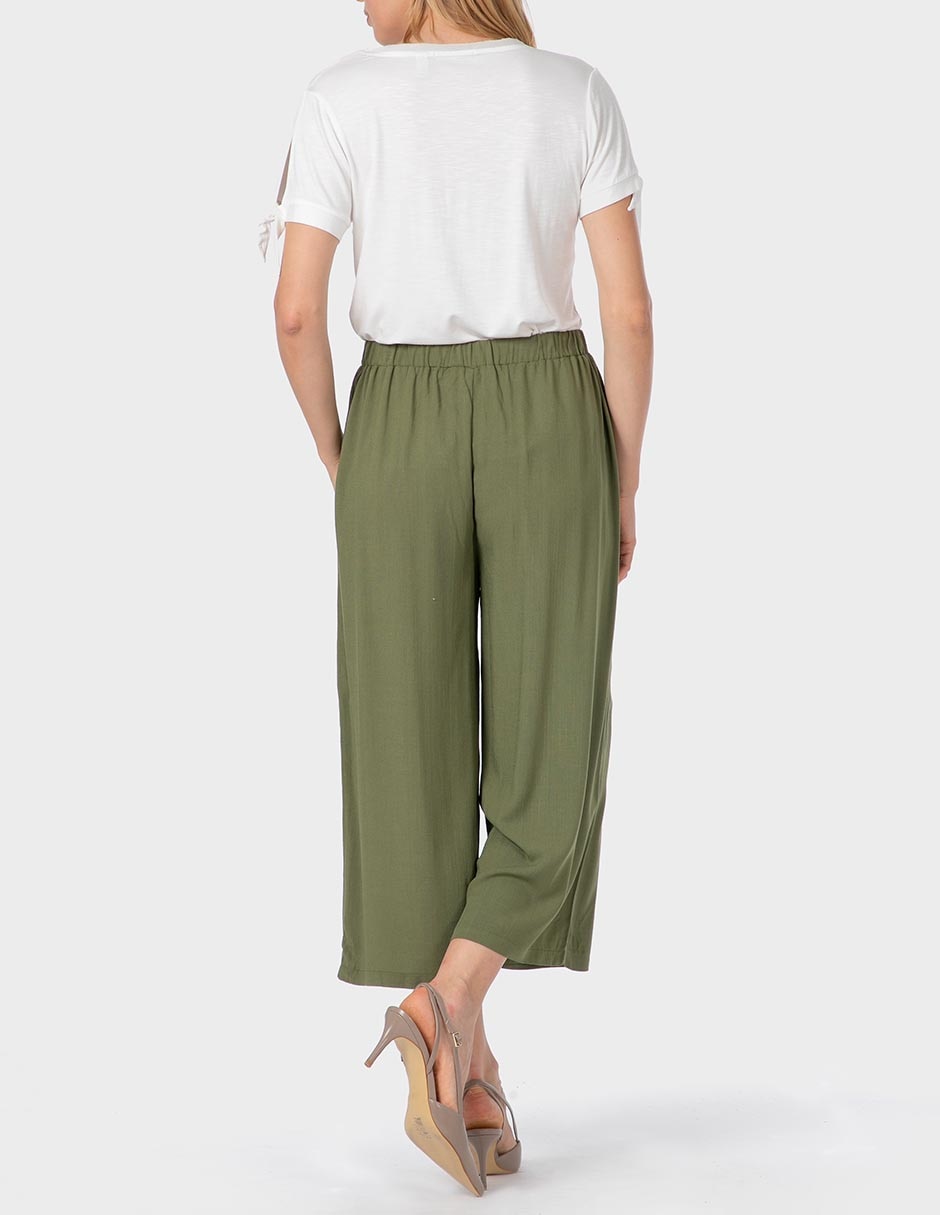 Pantalón relaxed amplio para mujer 4