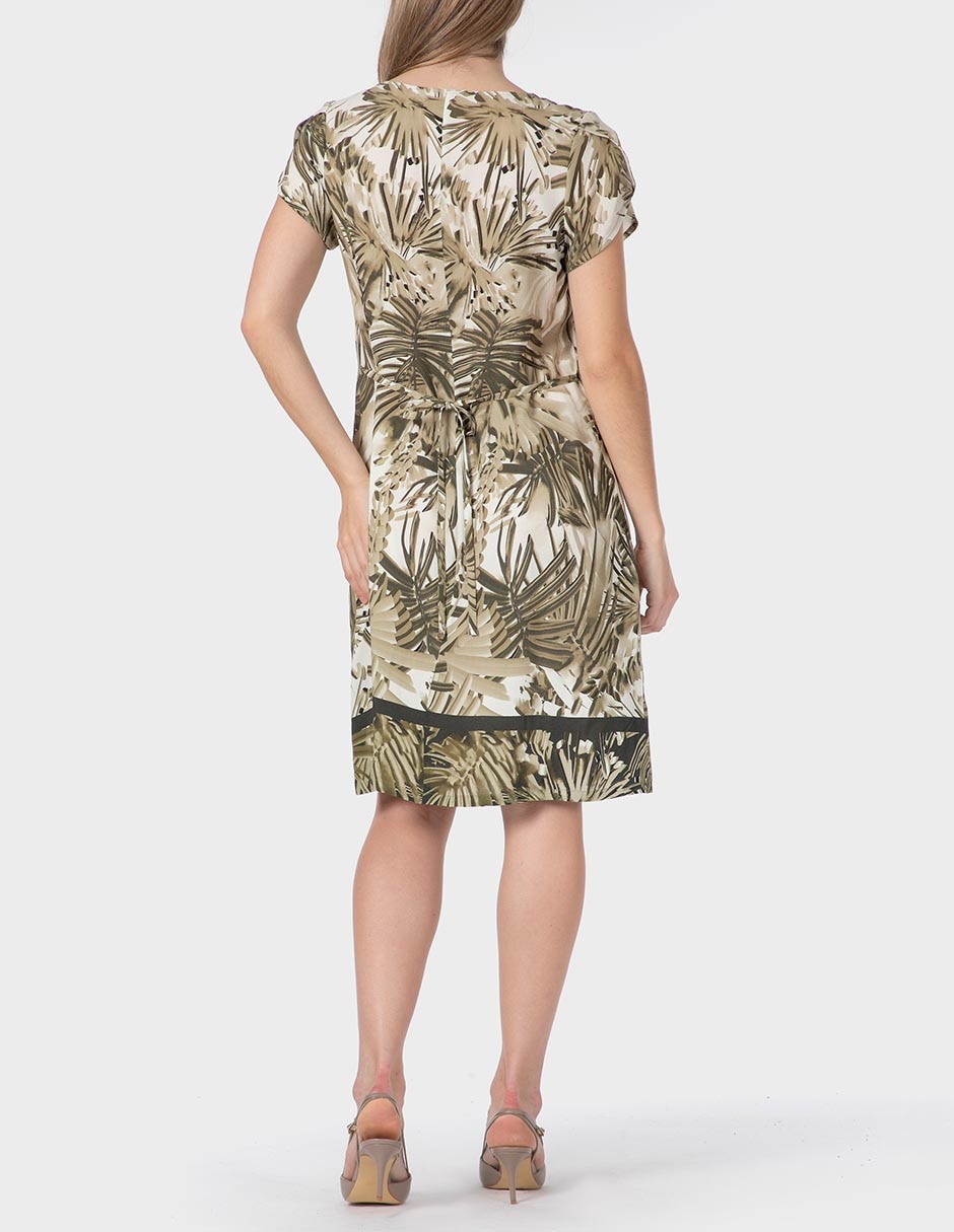 Vestido a la rodilla casual para mujer 2