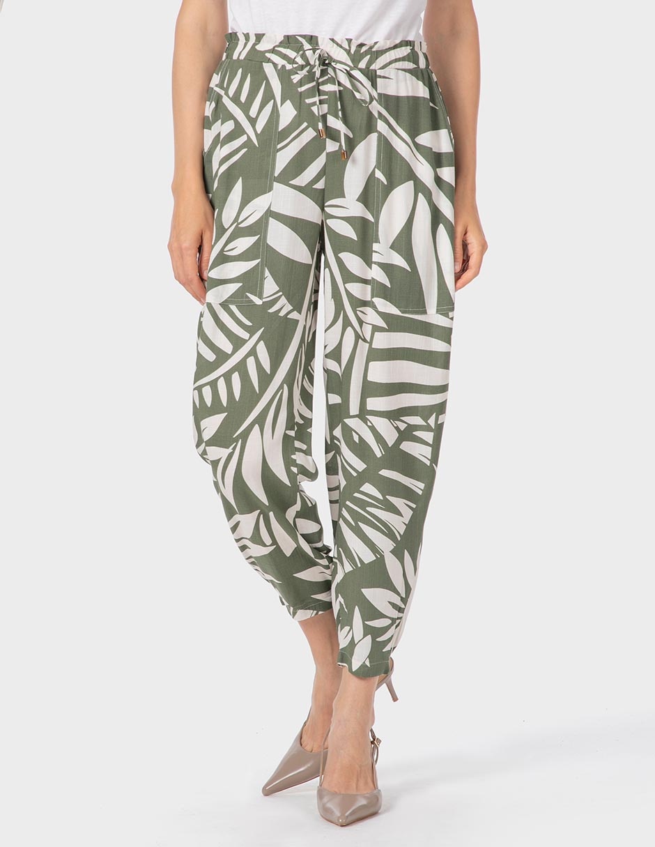 Pantalón jogger slim para mujer