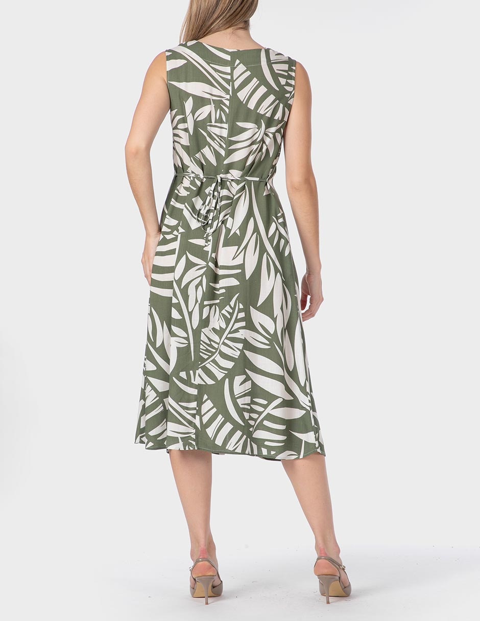 Vestido midi casual para mujer 2