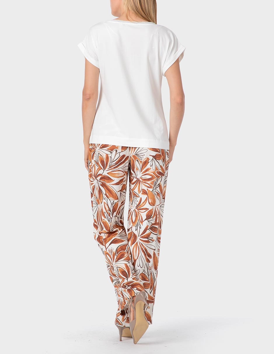 Pantalón relaxed amplio para mujer 4