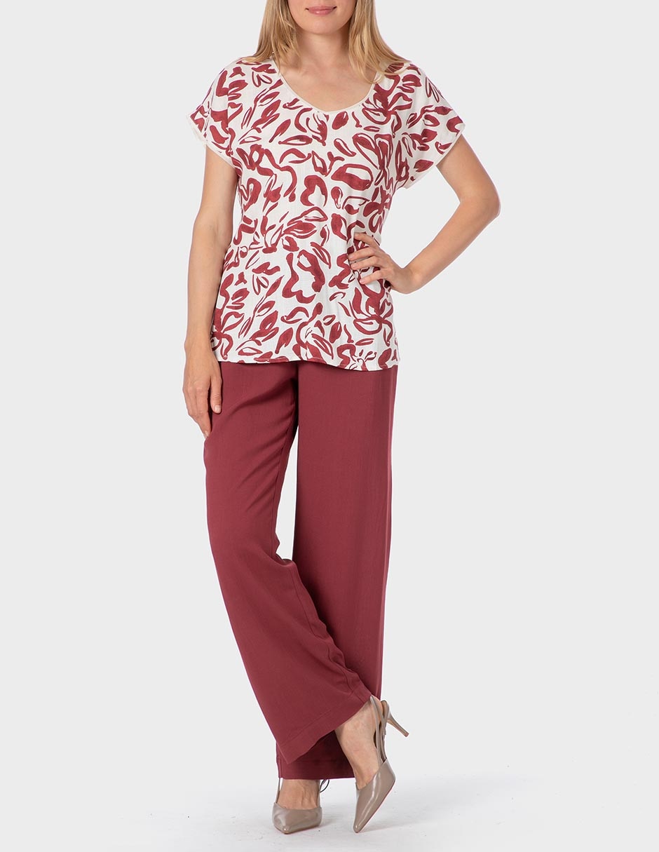 Pantalón easy pant straight para mujer 3