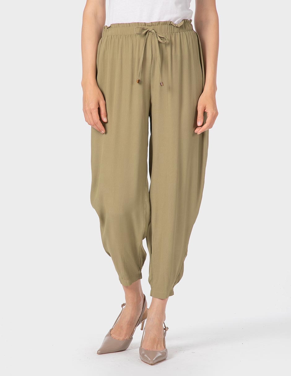Pantalón jogger amplio para mujer