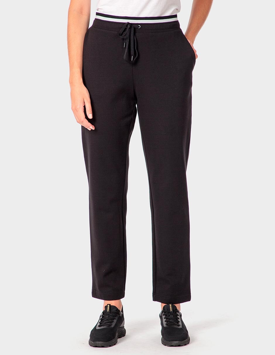 Pants straight con agujeta para mujer Pants straight con agujeta para mujer