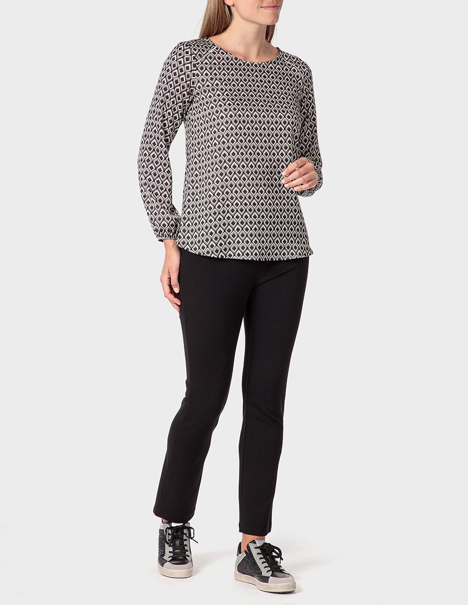 Blusa manga larga para mujer 3