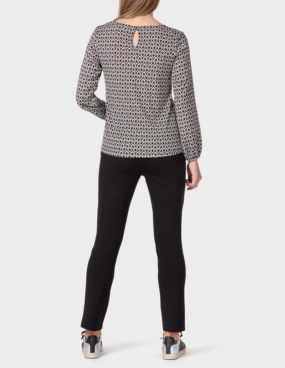 Blusa manga larga para mujer 4