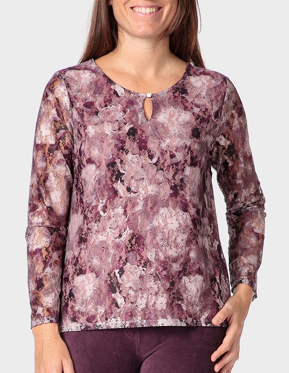 Blusa Punt Roma manga larga para mujer Liverpool