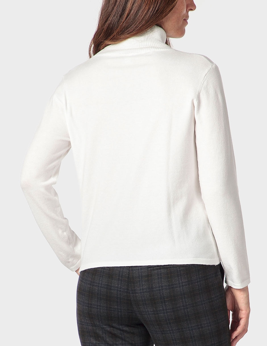 Suéter cuello alto para mujer 2