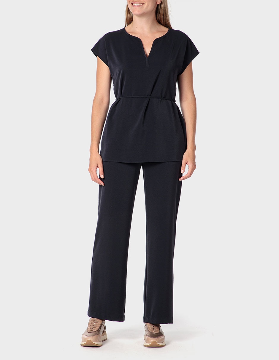 Blusa túnica manga corta para mujer 3