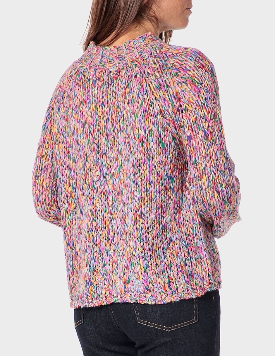 Suéter cuello redondo para mujer 2