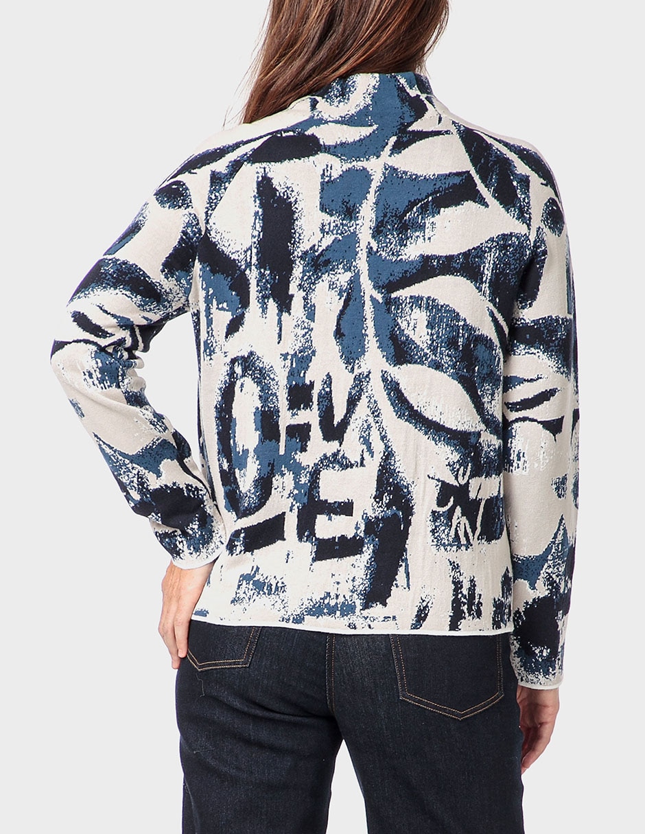 Suéter cuello alto para mujer 2