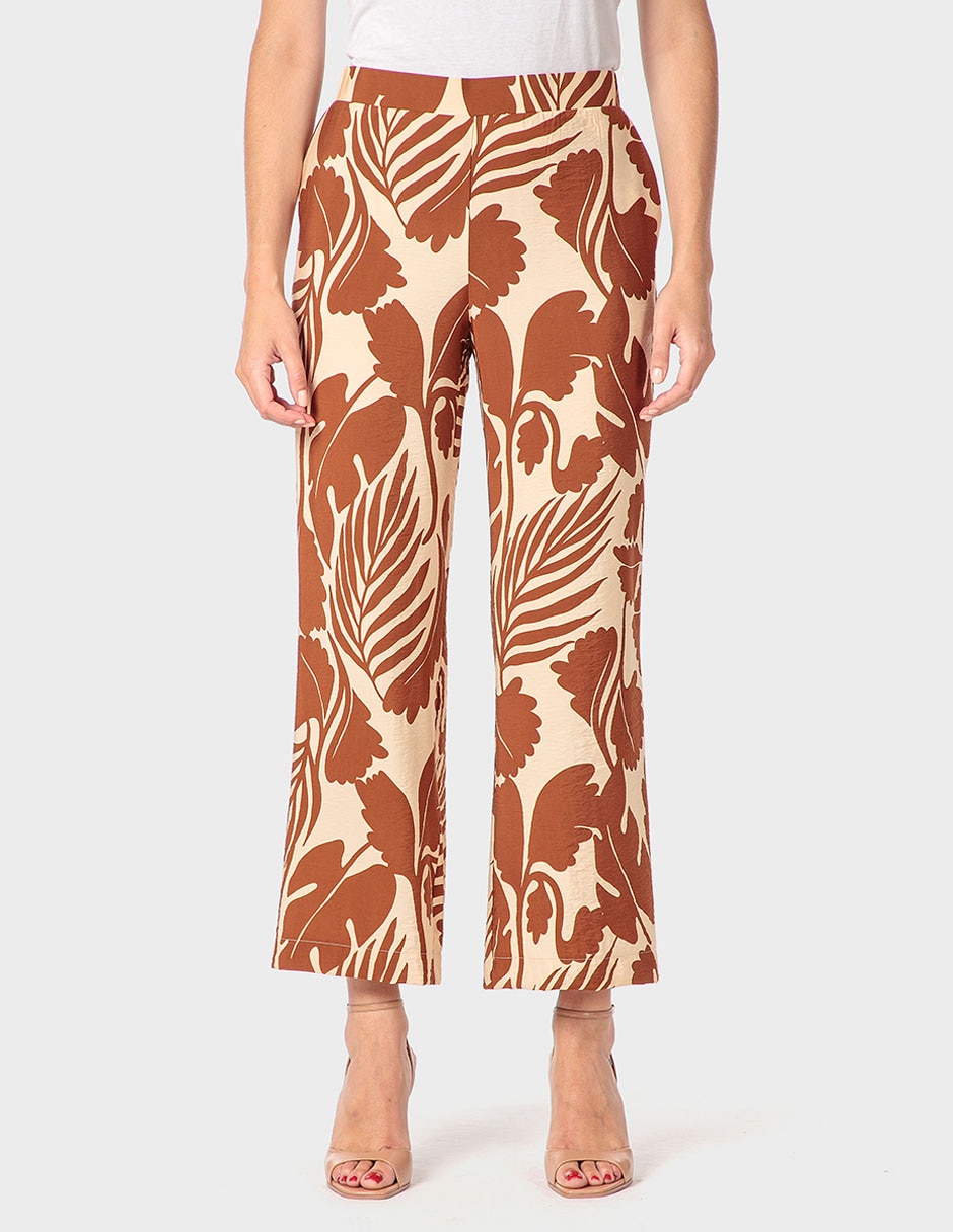 Pantalón relaxed amplio para mujer