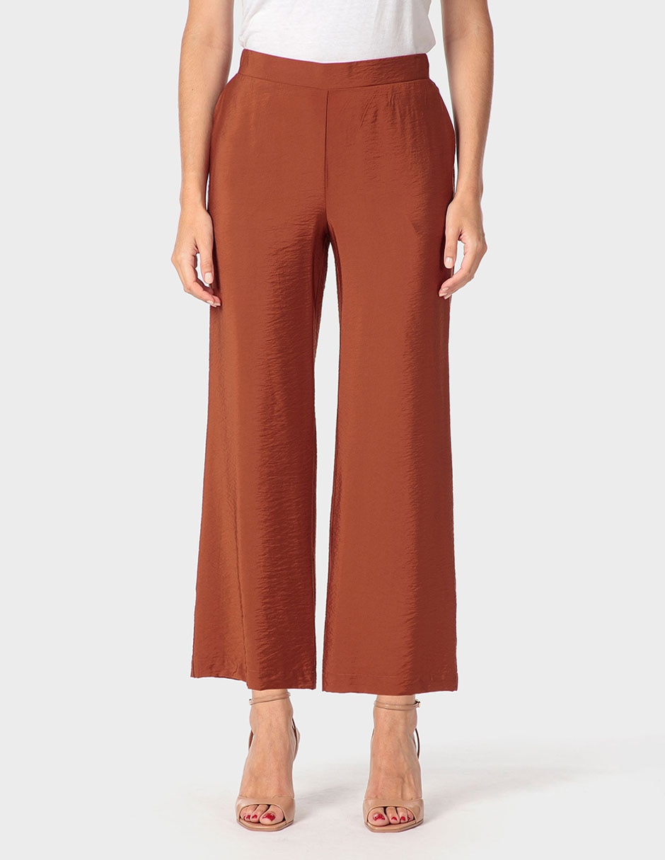 Pantalón relaxed amplio para mujer