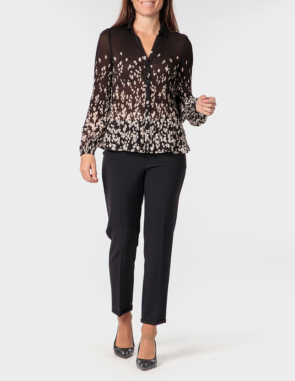 Blusa túnica manga larga para mujer 3
