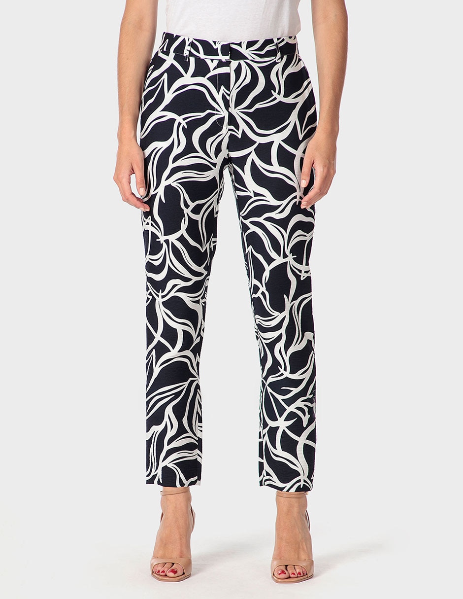 Pantalón de vestir slim para mujer