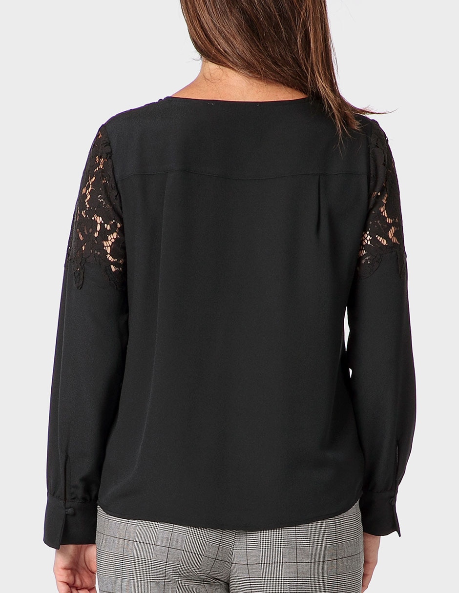 Blusa manga larga para mujer 2