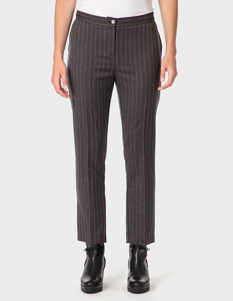 Pantalón de vestir slim para mujer