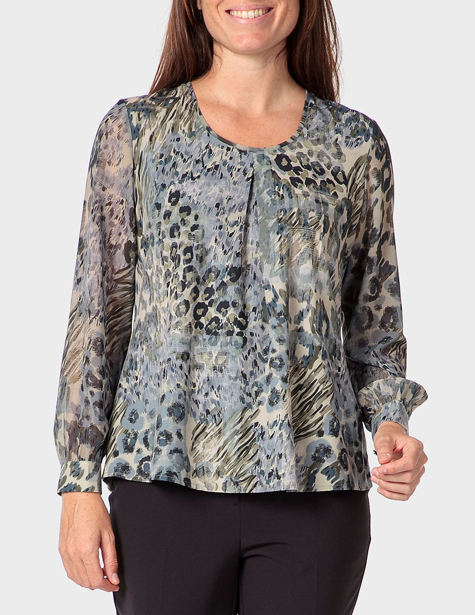 Blusa manga larga para mujer Blusa manga larga para mujer